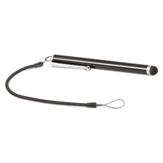 Mobilis Pack de 10 lápices ópticos capacitivos negros + cable en espiral