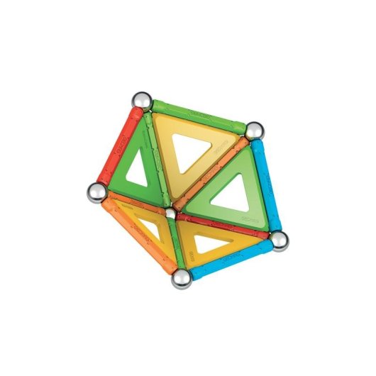 Geomag SuperColor Panels Recycled Juego Construcción Magnético 35 piezas
