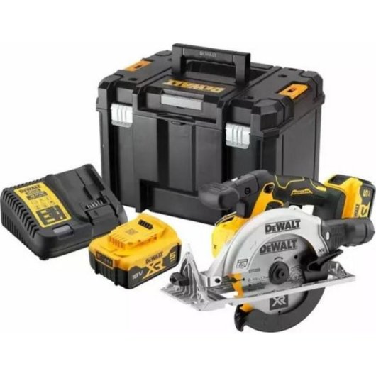Kreissäge Tragbar DeWALT DCS565P2-QW 18V 165 mm