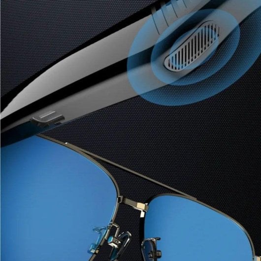 Klack Aviator Gafas Inteligentes Bluetooth Altavoces Micrófono Protección UV400 Negras