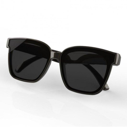 Klack Gafas Inteligentes Polarizadas Bluetooth Altavoces Integrados Micrófono Negro