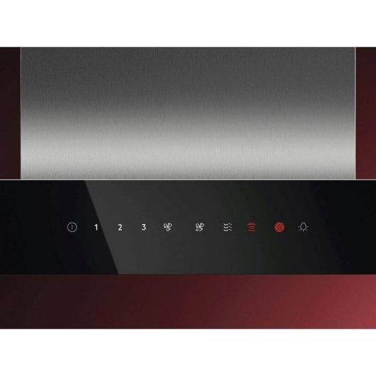 Campana extractora AEG GB67D61HL Recirculação 60 cm com controlo tátil e função Booster