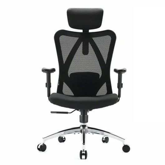 Silla de Oficina Ergonómica Sihoo M18 Soporte Lumbar Ajustable Malla Transpirable Negro