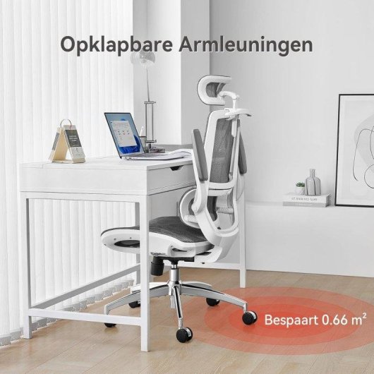 Sihoo M59as Silla Ergonómica Reposabrazos 3D Ajustables Respaldo Doble