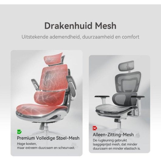 Sihoo M59as Silla Ergonómica Reposabrazos 3D Ajustables Respaldo Doble