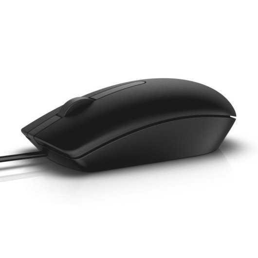Ratón Dell MS116 con cable 1000 DPI negro ambidiestro básico