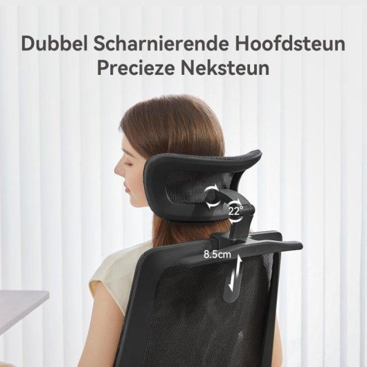 Bürostuhl Ergonomisch Sihoo M59as - 3D-Verstellbare Armlehnen und Kippbar