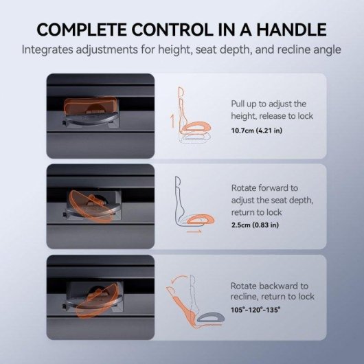 Bürostuhl Ergonomisch Sihoo Doro C300 Pro mit 6D-Armlehnen und Dynamischem Lendenwirbelsäulenstütze