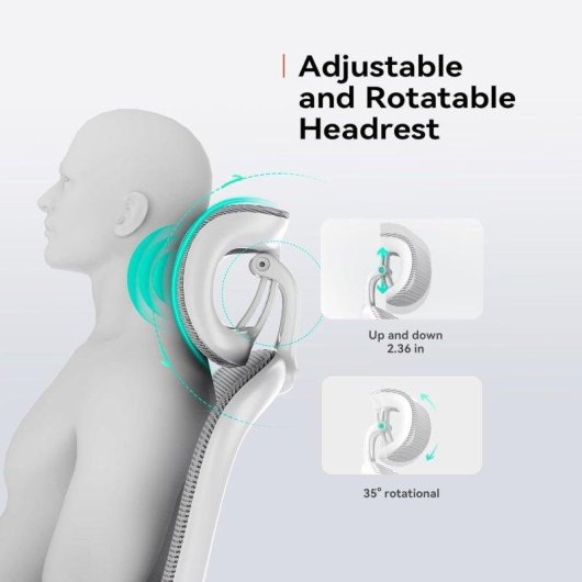 Sedia da Ufficio Ergonomica Sihoo M102c - Altezza Regolabile, Supporto Lombare e Braccioli