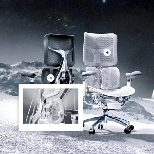 Sihoo Doro S300 Ergonomischer Burostuhl - 6D-Armlehnen - Systeme fur Lendenwirbelstutz und Aufhangung