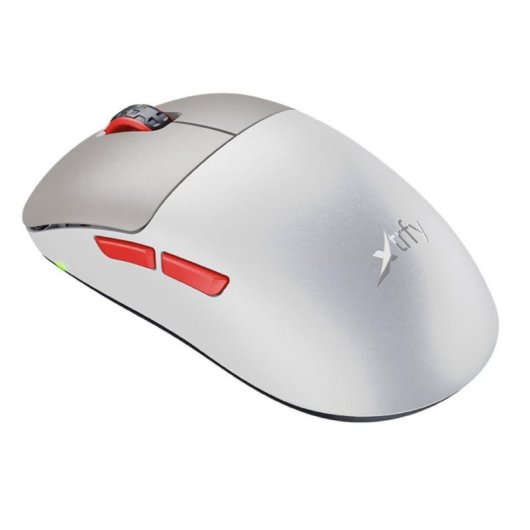 Ratón CHERRY XTRFY M8 Wireless 26000 DPI Beige Rouge Rechargeable