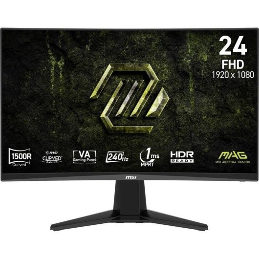 Monitor MSI MAG 245C X24 23,6" FullHD 240Hz VA Curvo HDR10 1ms