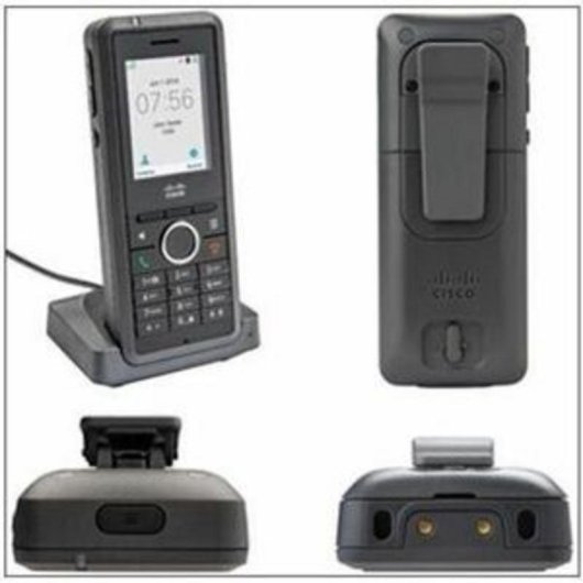 Cisco 6823 IP-Telefon Schwarz mit Kabelhörer