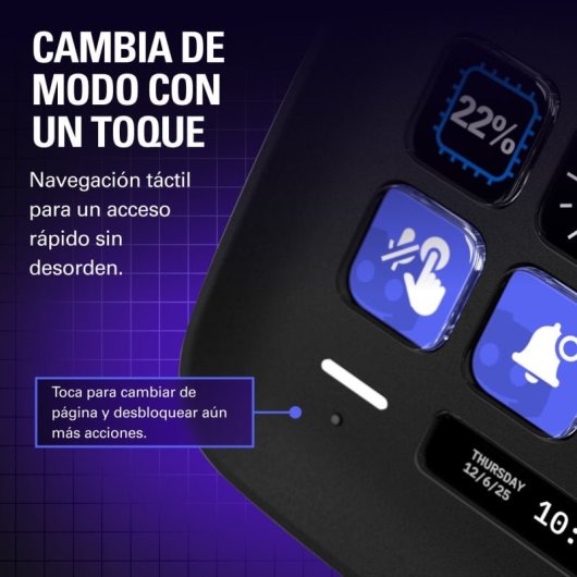 Bundle Corsair K70 CORE Teclado Mecánico Gaming RGB Switch MLX Red Negro + Elgato Stream Deck Neo