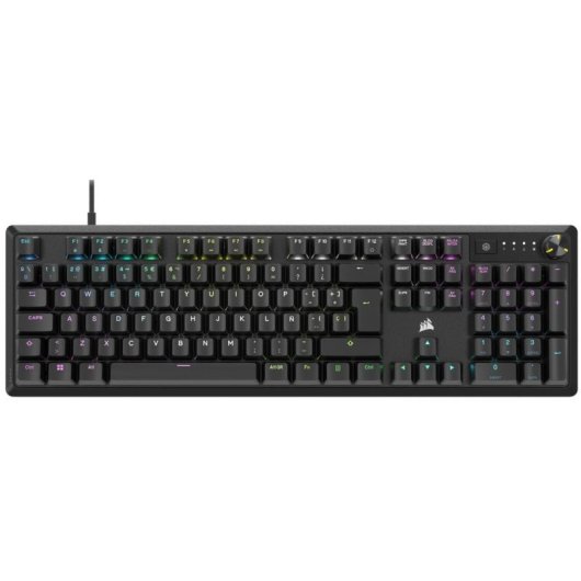 Bundle Corsair K70 CORE Teclado Mecánico Gaming RGB Switch MLX Red Negro + Elgato Stream Deck Neo