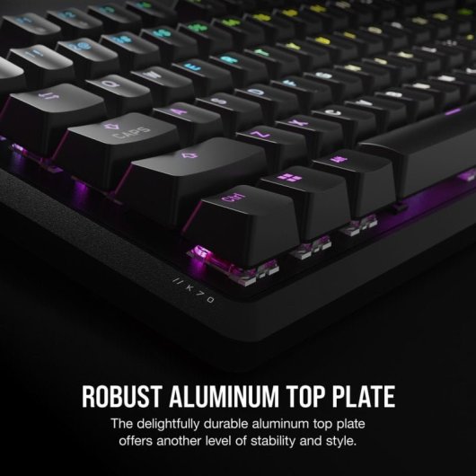 Bundle Corsair K70 CORE Teclado Mecánico Gaming RGB Switch MLX Red Negro + Elgato Stream Deck Neo