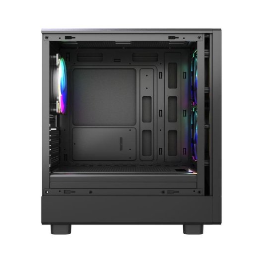 Carcasa VIDA SPIRE M Micro Torre Negra Gaming ATX/mATX/ITX