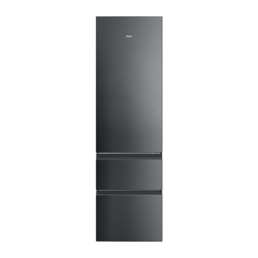 Frigorífico Combi Haier HTR3620ANMP No Frost 205 cm 414 L A Acero inoxidable