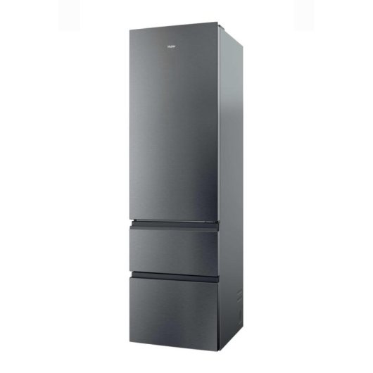Frigorífico Combi Haier HTR3620ANMP No Frost 205 cm 414 L A Acero inoxidable