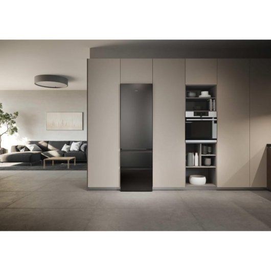 Frigorífico Combi Haier HTR3620ANMP No Frost 205 cm 414 L A Acero inoxidable
