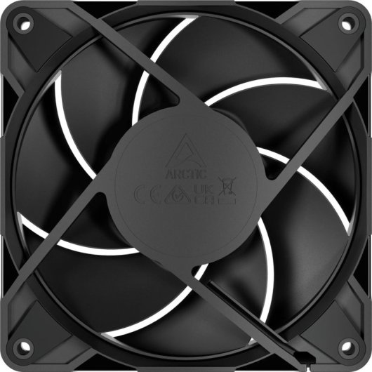 Ventiladores Suplementarios Arctic P12 PRO PWM PST Low Noise 120mm Negros Pack 5 unidades