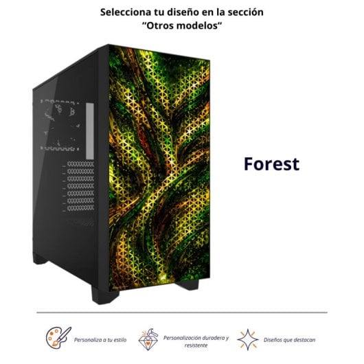 Corsair 3000D AIRFLOW Cristal Templado USB 3.0 Negra Sand Edition By PcCom