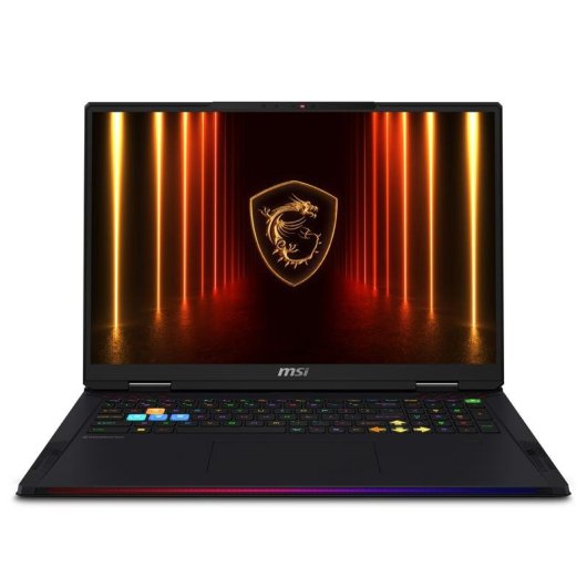 Portátil MSI Raider A18 HX A9WIG-290IT 18" AMD Ryzen 9 9955HX3D 32GB 1TB SSD RTX 5080 Windows 11