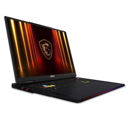 Portátil MSI Raider A18 HX A9WIG-290IT 18" AMD Ryzen 9 9955HX3D 32GB 1TB SSD RTX 5080 Windows 11