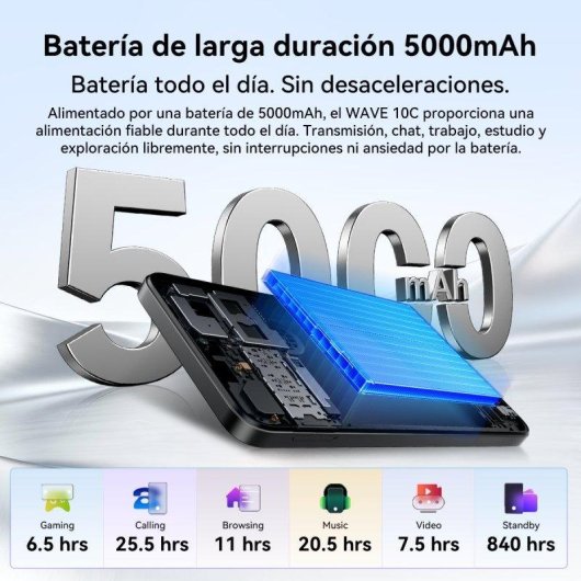 Blackview Wave 10C 4G 4GB 128GB 6.88" Blu