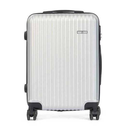 Maleta Trolley De Cabina En Abs, Ligera Y Resistente. Diseño Listón.