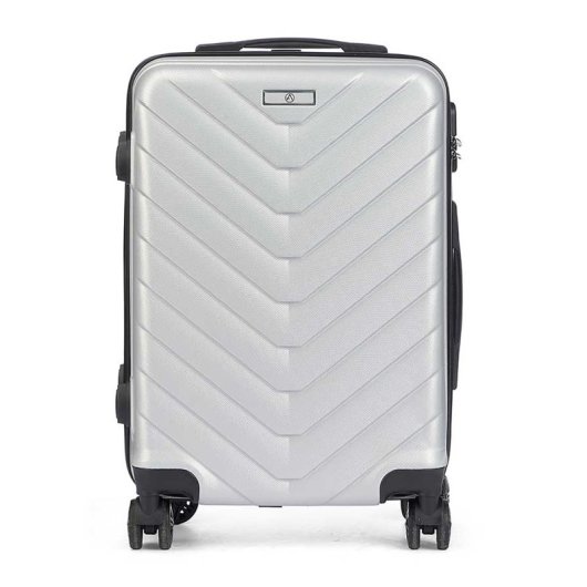 Maleta Trolley De Cabina En Abs, Ligera Y Resistente. Diseño Escamas.