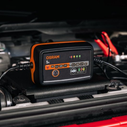 Cargador De Batería Inteligente Osram Batterycharge 1005