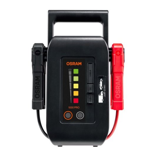 Mini Arrancador De Batería Multi-función Portátil Para 12v Osram Batterystart Pro 1000