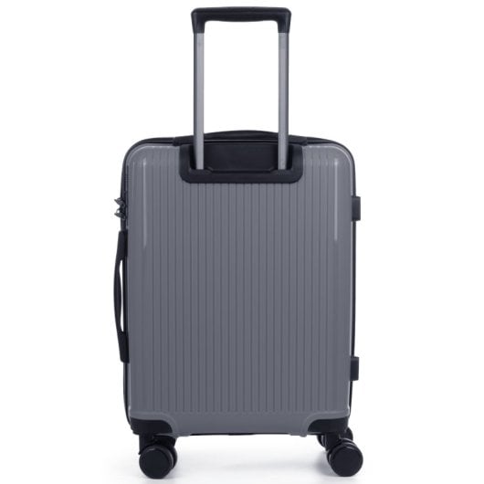 Juego De 3 Maletas Trolley, En Material Ligero Pp Resistente A La Rotura. Cerradura Tsa Numérica, 4 Ruedas Dobles Giratorias 360°.