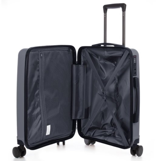Juego De 3 Maletas Trolley, En Material Ligero Pp Resistente A La Rotura. Cerradura Tsa Numérica, 4 Ruedas Dobles Giratorias 360°.