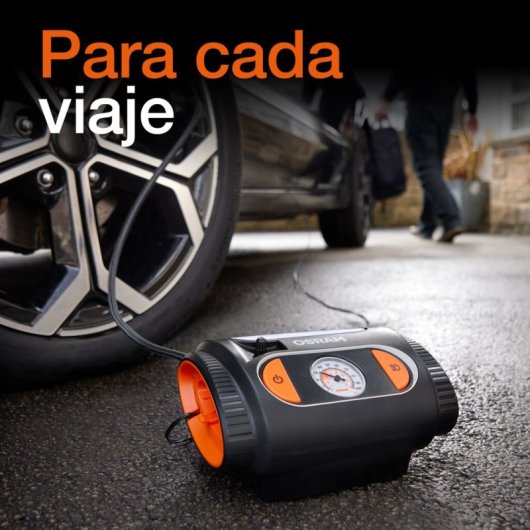 Compresor Inflador De Aire Portátil A 12v Osram Tyreinflate 2110