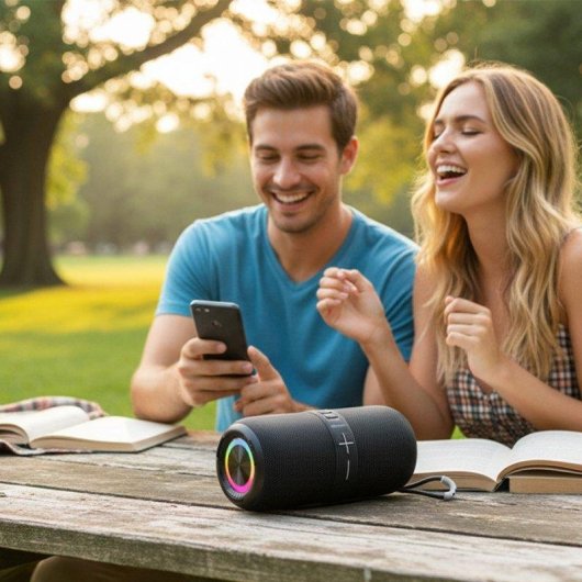 Altavoces Prixton Portátil Inalámbrico 30W con micrófono y batería 6h