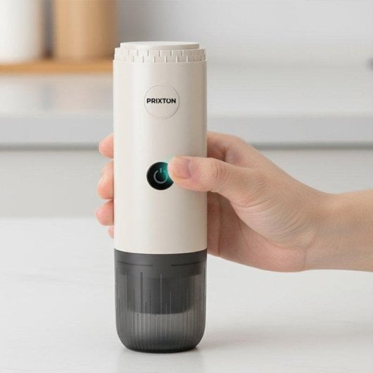 Cafetera Espresso Prixton Roma 80 W 19 bares Doble compatibilidad con cápsulas y molido