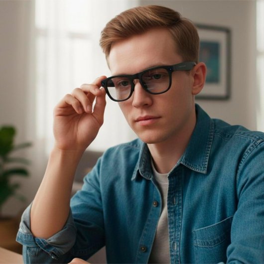 Prixton Iris Black Gafas Inteligentes Cámara Integrada IA Traductor Fotocromática Negras