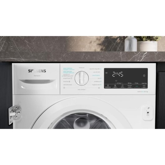 Lavasecadora Siemens 8kg E A WK14D490ES con motor iQdrive y autoDry