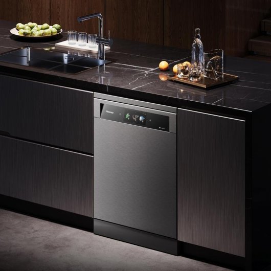 Lavavajillas Hisense HS693A90ADBX 16 Servicios A con WiFi y All Dry