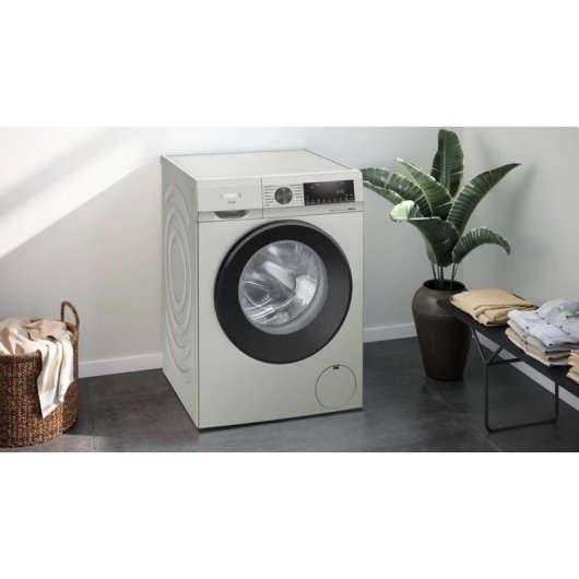 Lavadora Siemens iQ500 WG56G2ZAES Carga Frontal 10 Kg 1600 rpm A Acero con Motor iQdrive