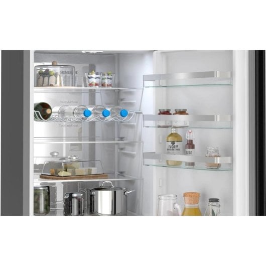 Frigorífico Combi Siemens KG39NVXCG Total No Frost 203cm 363L C Preto Aço inoxidável