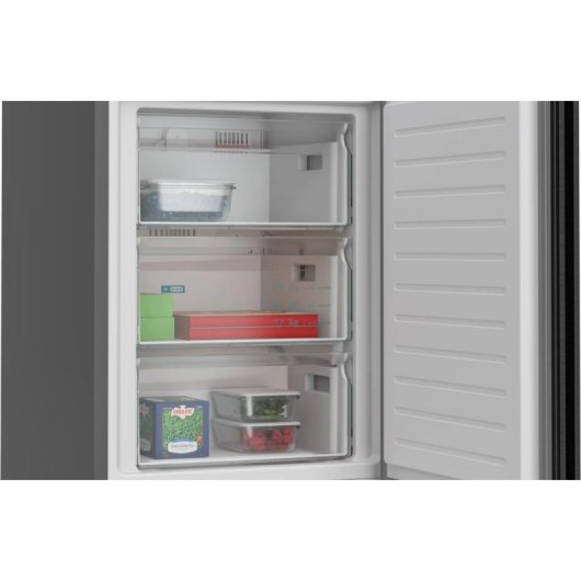 Frigorífico Combi Siemens KG39NVXCG Total No Frost 203cm 363L C Preto Aço inoxidável