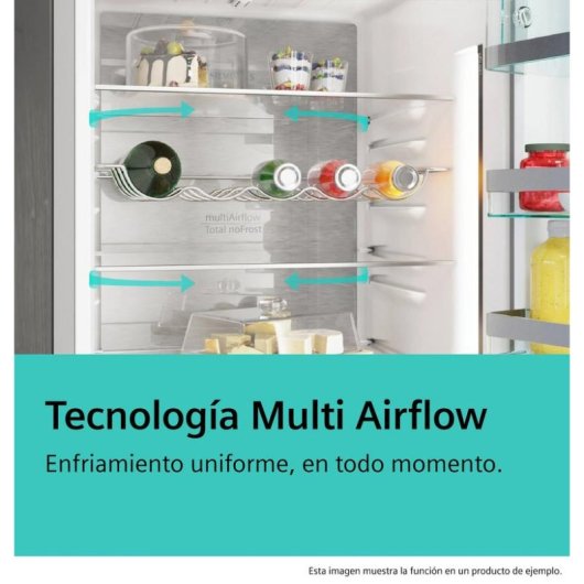 Frigorífico Combi Siemens KG36NVIDG Total No Frost 186 cm 321 L D Inox