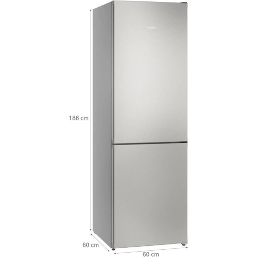 Frigorífico Combi Siemens KG36NVIDG Total No Frost 186 cm 321 L D Inox