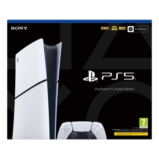 Sony PlayStation 5 Slim Digital Chasis E + Corsair Void V2 Auriculares Inalámbricos Negros