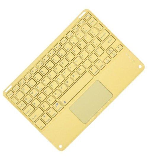 Capa com Teclado Bluetooth Royal Bailey Jt97 para iPad 9.7 Amarelo