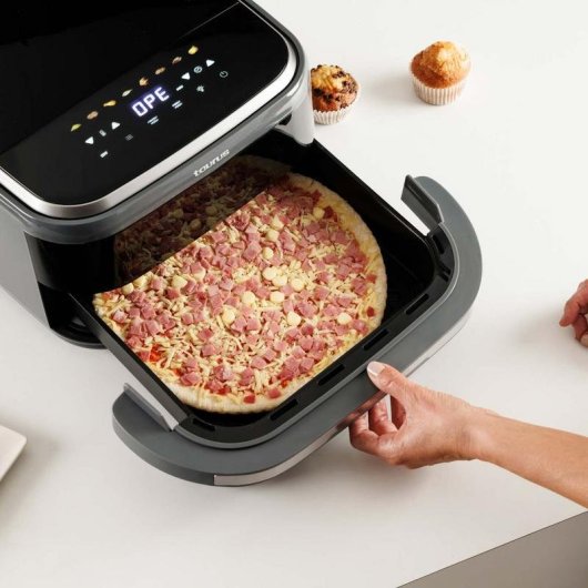 Friteuse Taurus avec Fenêtre 2200 W Double Résistance