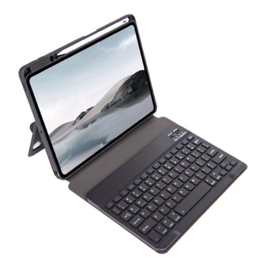 Capa com Teclado Bluetooth Royal Bailey Sx131 para iPad Pro 12.9 Preto